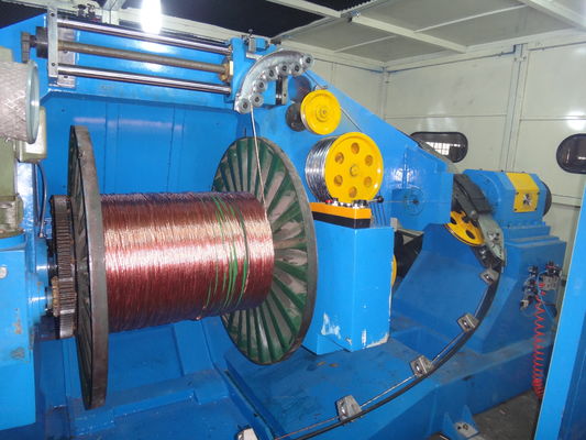 Máquina de agrupación de cobre de doble torsión de 800 RPM para cable de alimentación / conductor de cobre