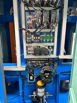 Máquina de recubrimiento de cobre de alta velocidad horizontal automática de recubrimiento de alambre de envoltura