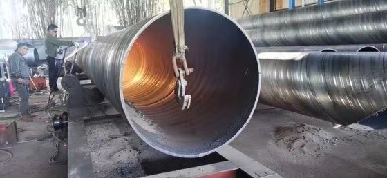 Máquina de fabricación de tuberías de alta frecuencia de espiral soldada Máquina de tubo de aleta espiral longitudinal