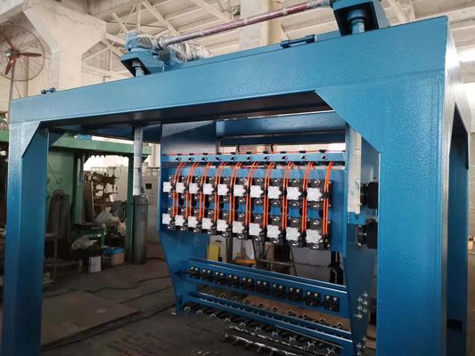 180-220 mm/min Máquina de fundición continua de varillas de cobre para materiales de cobre libres de oxígeno