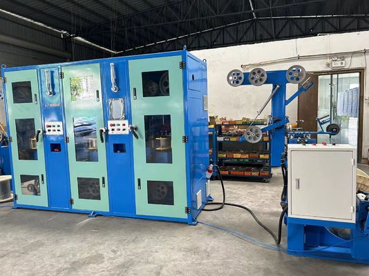Máquina vertical automática de recubrimiento de cobre 2500RPM-3000RPM Máquina de envoltura de cable