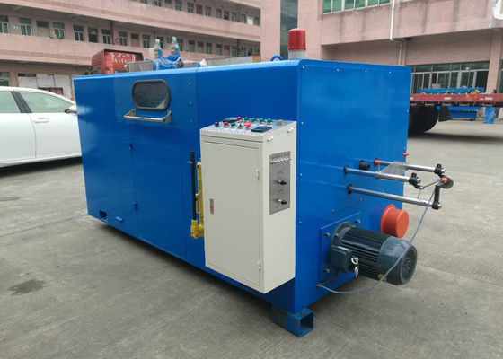 630 Double Copper Bunching Machine Line For Cable 1.5 2.5 Square Mm Twisting